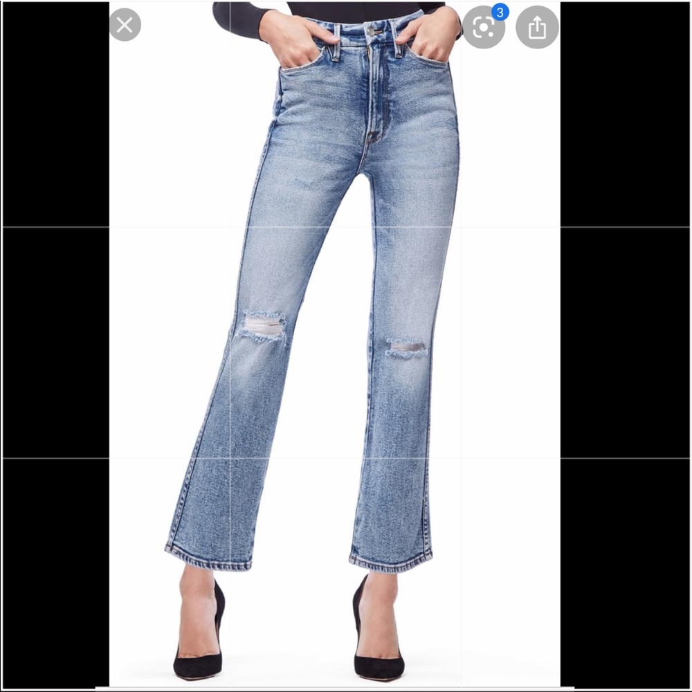 NWT GOOD AMERICAN good curve straight
